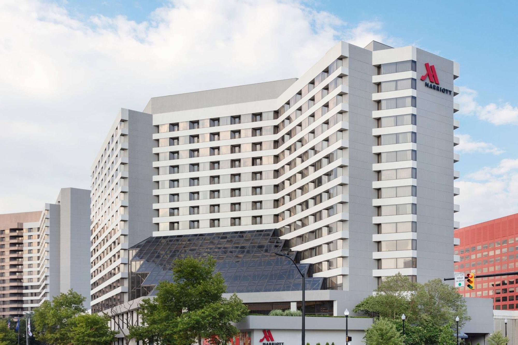 Crystal Gateway Marriott Hotel Arlington Exterior foto